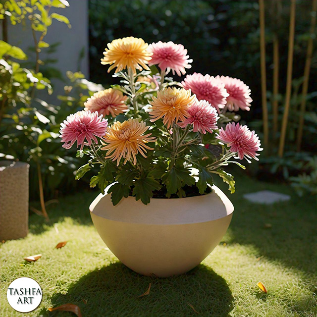 Chrysanthemum plant