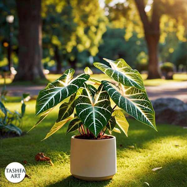 Caladium plant