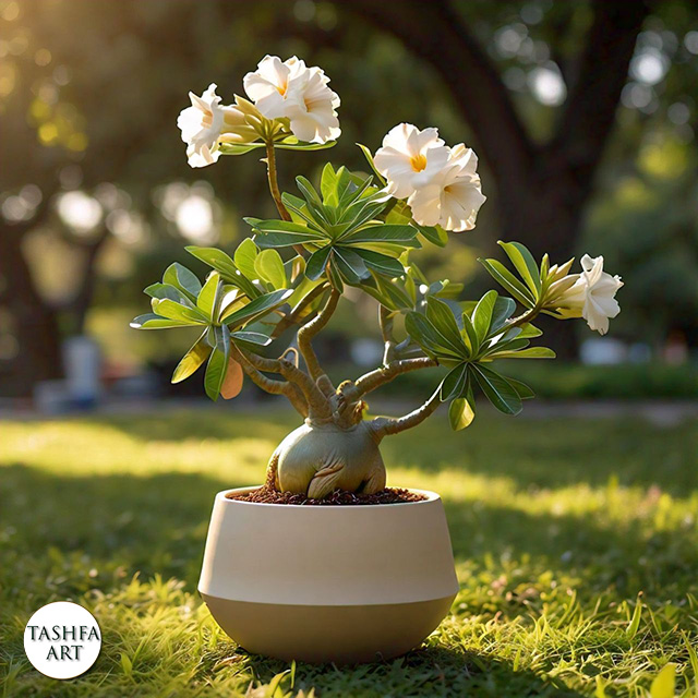 Adenium obesum plant