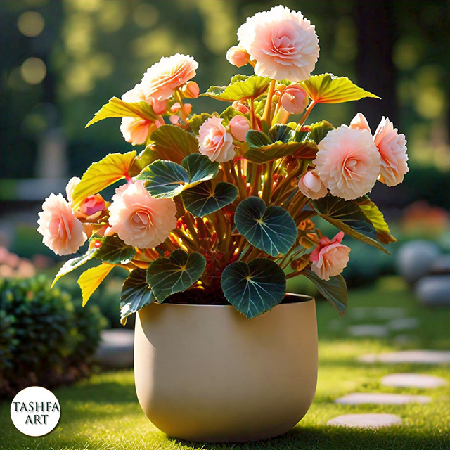 Begonia plant