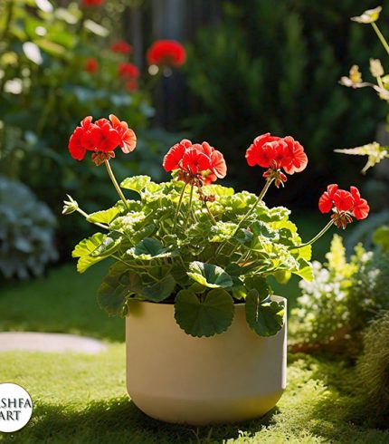 Geranium plant