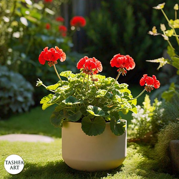 Geranium plant