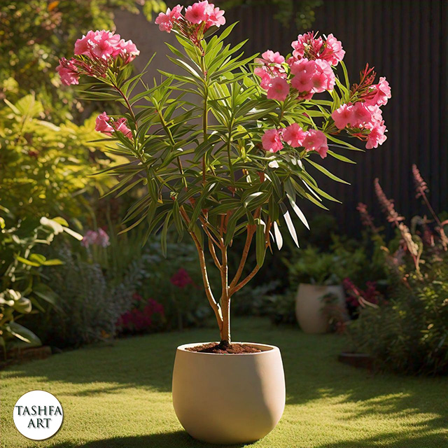 Oleander plant